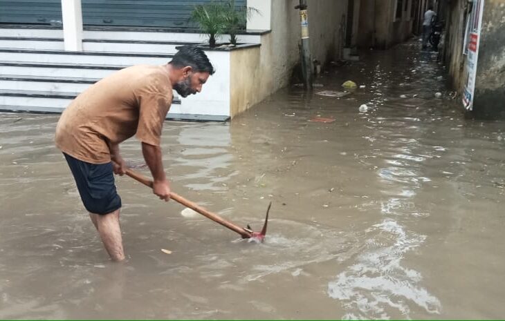 Patiala News:MC Teams Deployed Across Patiala to Tackle Waterlogging