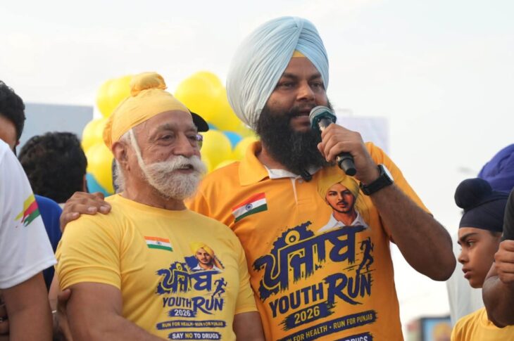 Punjab News:AAP Punjab Youth Wing Organises ‘Punjab Youth Run 2026’ In Mohali To Strengthen ‘Yudh Nashean Virudh’