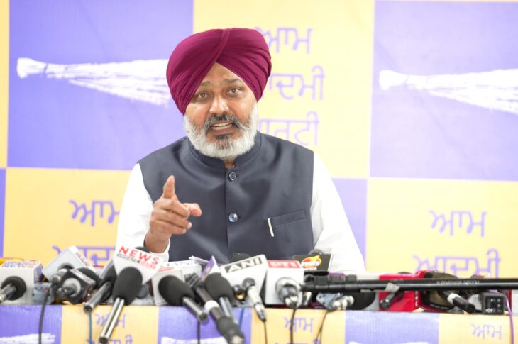 Punjab News:Union Agriculture Minister Shivraj Singh Chouhan’s Statement on RDF Is ‘Dhakka’ With Farmers & Punjab; Centre Sitting on Punjab’s ₹9,821 Crore Outstanding Dues: Harpal Singh Cheema