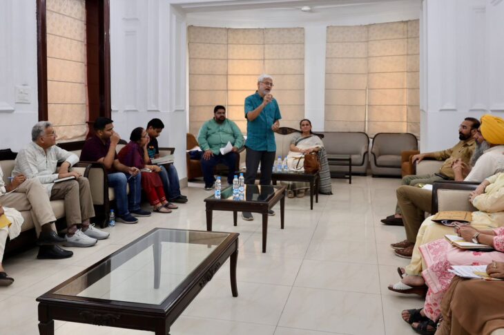 Patiala News:Special Monitor of National Human Rights Commission reviews facilities being provided to leprosy patients and mentally ill persons in Patiala