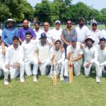 Patiala News:Boys' cricket competitions were held in the 70th District School Games.