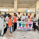 Patiala News:Garbage cleaning campaign started from Ghanaur bus stand under Mission Clean Punjab