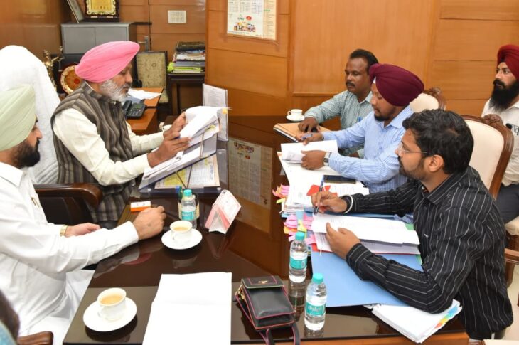 Punjab News:Finance Minister Harpal Singh Cheema Holds Constructive Meetings with Transport & Water Supply Employee Unions