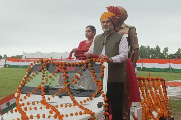 Punjab News:80th Independence Day celebrated with great pomp & show in Pathankot
