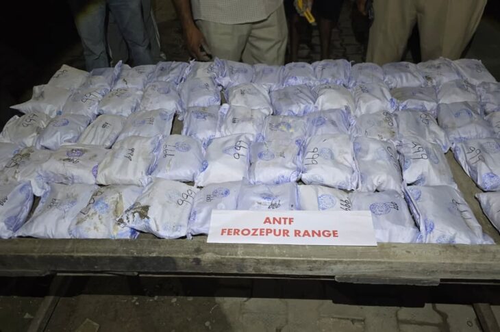 Punjab News:30KG MORE HEROIN RECOVERED IN FEROZEPUR; THREE HELD