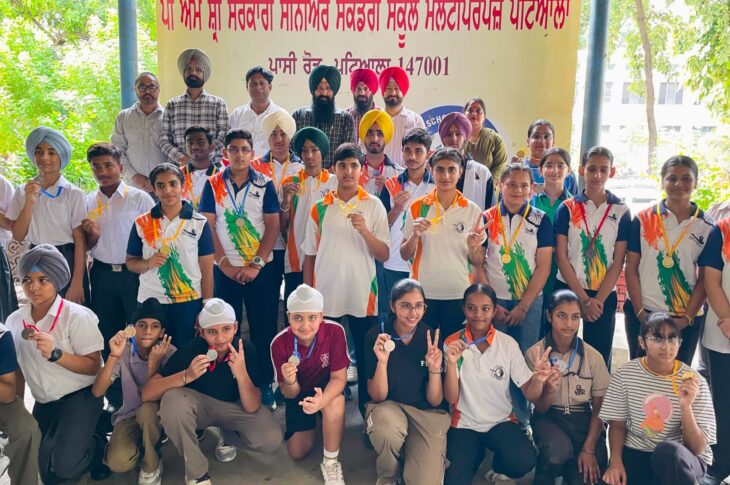 Patiala News:Rifle/Pistol Shooting Players Honored