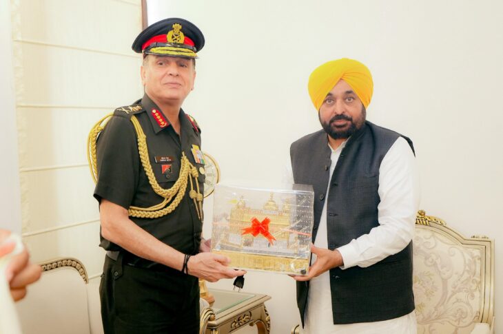 Punjab News:CM Bhagwant Singh Mann Calls For Stronger Cooperation With Indian Army For Welfare Of Punjab & Nation