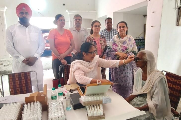 Patiala News:The aim of special camps is to increase awareness among people about eye health : Civil Surgeon