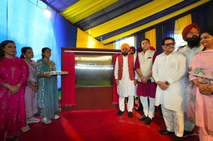 Punjab News:Budha Nallah To Be Cleaned Soon, CM Bhagwant Singh Mann Lays Foundation Stone Of Compressed Biogas Plant In Ludhiana's Haibowal