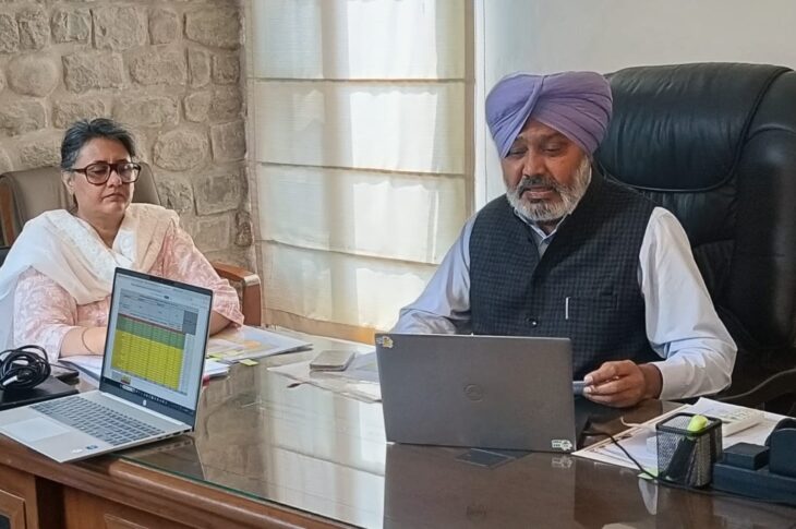 Punjab News:Punjab Transport Department Maintains Over 99% Timely Disposal In DL & RC Services: Harpal Singh Cheema