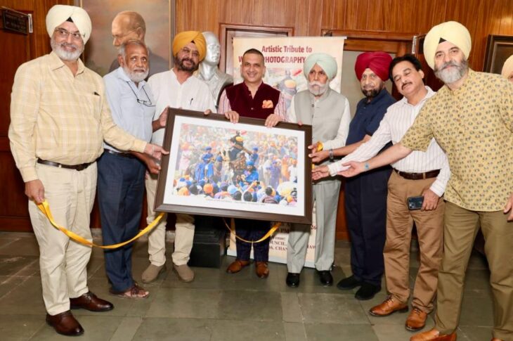 Punjab News:Artistic Tribute to Dr. M. S. Randhawa on World Photography Day, 2026