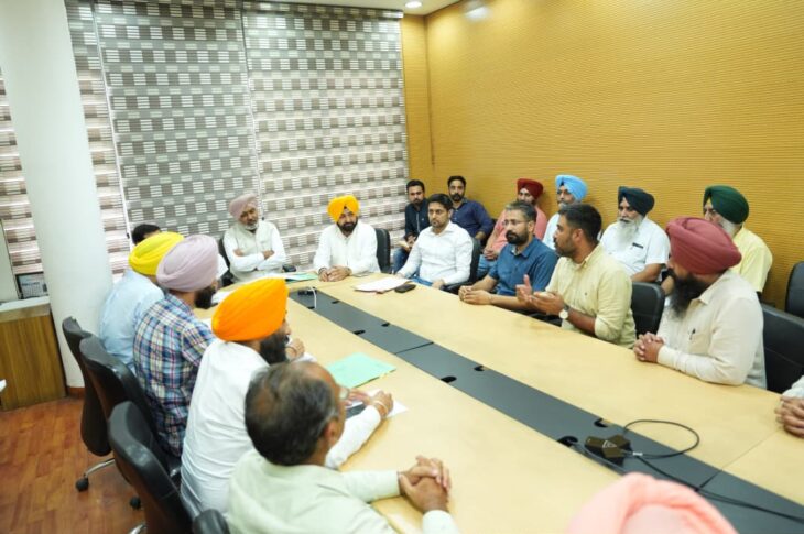 Punjab News:PUNJAB GOVERNMENT COMMITTED TO RESOLVING REVENUE KANUNGO ASSOCIATION’S DEMANDS: HARPAL SINGH CHEEMA