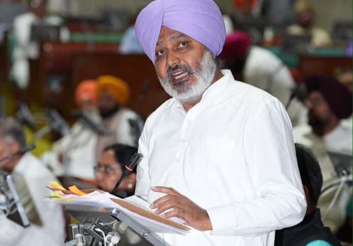 Punjab News:Cabinet Minister Harpal Singh Cheema Moves Resolution in Punjab Vidhan Sabha Against BJP Govt's Assault on Students & Democratic Rights