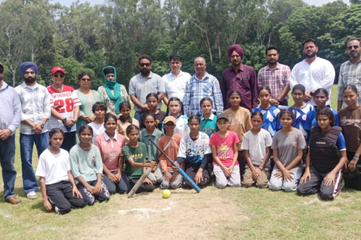 Patiala News:Boys/Girls Softball Competitions Conducted in 70th District School Tournament