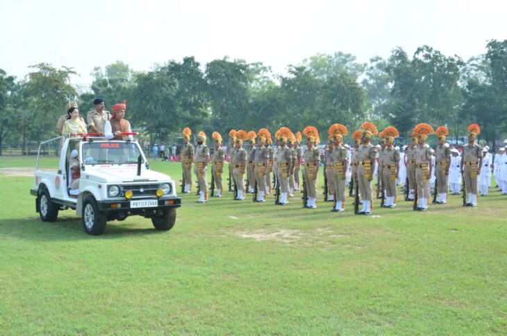 Patiala News:Deputy Commissioner reviews full dress rehearsal for district-level Independence Day function