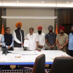 Punjab News:AAP MLA Kuldeep Singh Dhaliwal Meets Union Jal Shakti Minister, Demands Construction of Ujh Dam to Protect Ajnala from Floods