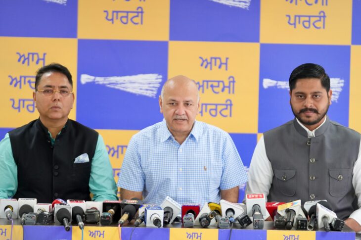 Punjab News:AAP to Launch Door-to-Door Campaign Across Punjab from September 20: Manish Sisodia