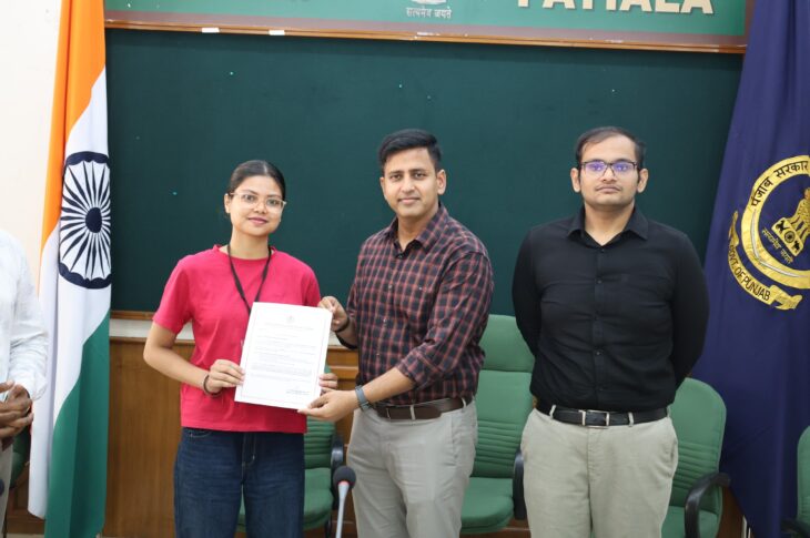 Patiala News:Experience Gained Through Working as Interns with Administration Will Prove to Be a Milestone in Students’ Careers: Dr Himanshu Aggarwal