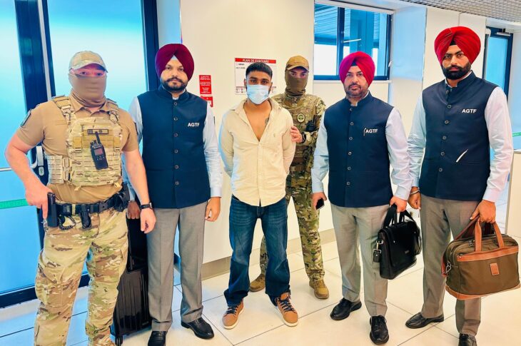 Punjab News:MAIDEN EXTRADITION FROM EUROPE: PUNJAB POLICE IN COORDINATION WITH CENTRAL AGENCIES BRINGS BACK FUGITIVE CRIMINAL AMRIT DALAM FROM MOLDOVA