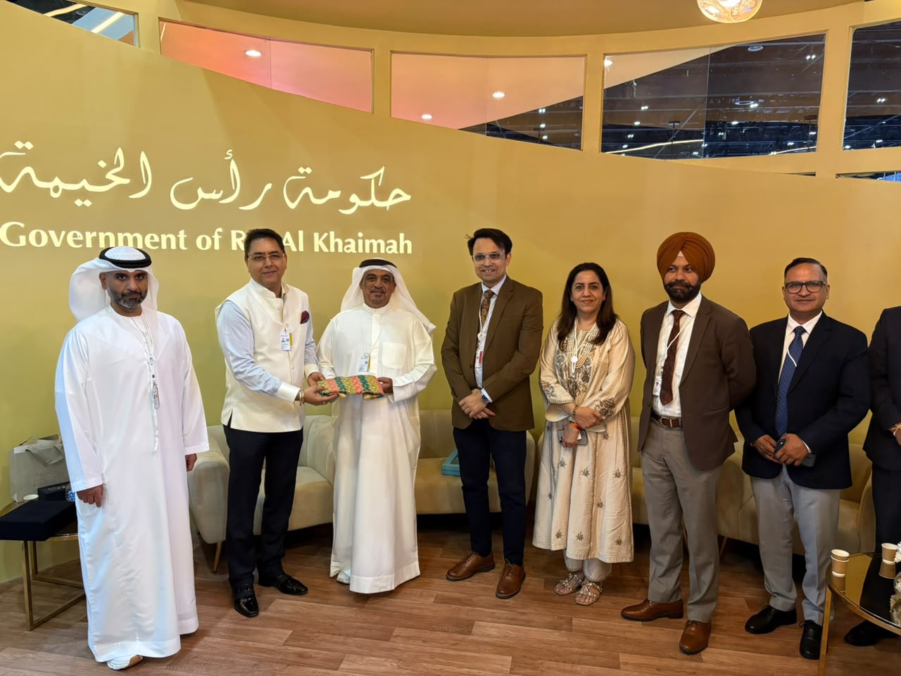 Punjab News:Punjab-UAE Economic Ties Set to Deepen: Aman Arora Holds High-Level Talks with RAK Chamber Chairman HE Mohamed Mosbeh Al Nuaimi