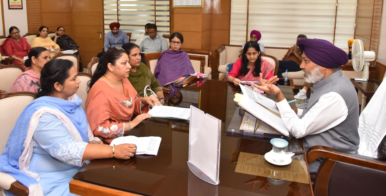 Punjab News:Finance Minister Harpal Singh Cheema Holds Extensive Discussions With Various Employee Unions & Welfare Associations