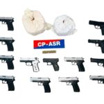 Punjab News:FIVE LINKED TO DRUG AND ARMS SUPPLY NETWORKS HELD WITH 13 PISTOLS, 3.2KG HEROIN IN AMRITSAR