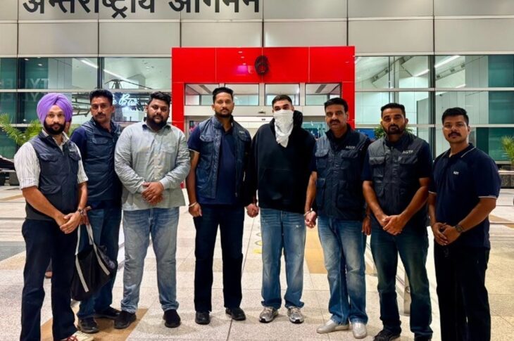 Punjab News:PUNJAB POLICE TAKES CUSTODY OF LAWRENCE BISHNOI’S CLOSE AIDE AFTER DEPORTATION FROM CANADA