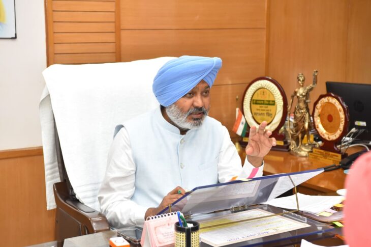 Punjab News:Punjab Tax Department’s Big Enforcement Drive: 170 Vehicles Detained, Goods Worth Over Rs 5 Crore Seized: Harpal Singh Cheema