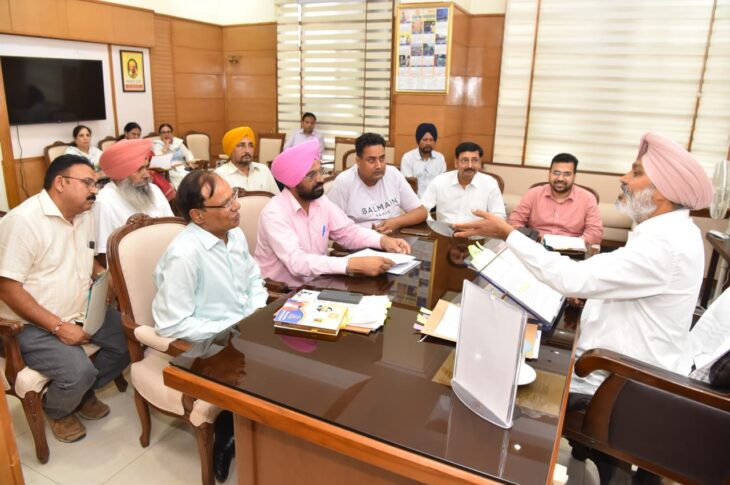 Punjab News:Finance Minister Harpal Singh Cheema Holds Meetings With Employee Unions, Directs Departments to Expedite Matters Requiring Finance, Personnel Departments’ Intervention