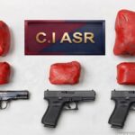 Punjab News:TWO LINKED TO CROSS-BORDER SMUGGLING MODULE HELD WITH 5KG ICE, 3 SOPHISTICATED PISTOLS IN AMRITSAR