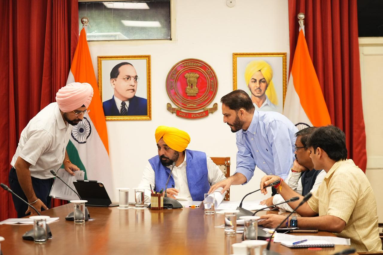 Punjab News:CM Bhagwant Singh Mann Reviews Preparations for Khedan Watan Punjab Diyan 2026