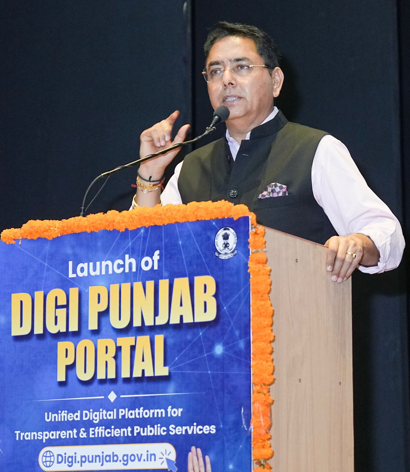 Punjab News:FROM QUEUES TO CLICKS: AMAN ARORA LAUNCHES UNIFIED PORTAL “DIGI PUNJAB” FOR 300 SERVICES