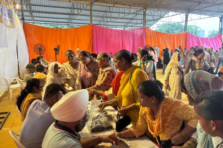 Patiala News:Special medical camp organized by Health Department on the occasion of Drone Show         