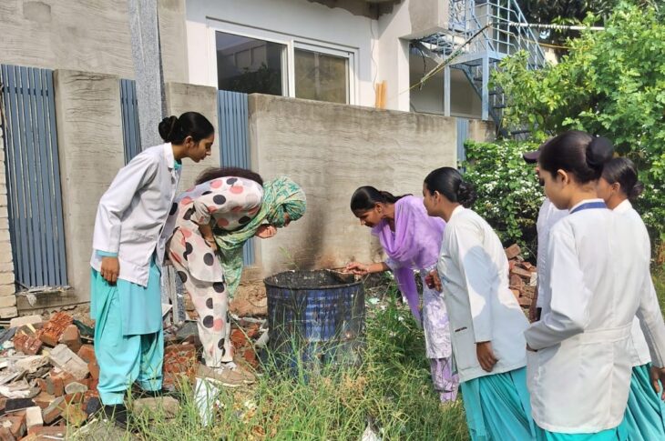 Patiala News:Dengue awareness activities conducted at buildings under construction