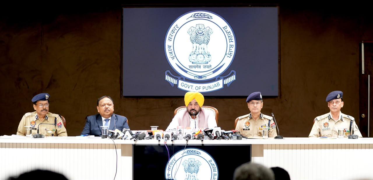 Punjab News:For First Time, Punjab Is Witnessing Crackdown On Gangsters & Drug Menace: CM Bhagwant Singh Mann