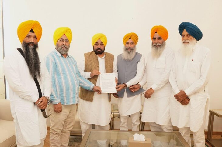 Punjab News:CM Bhagwant Singh Mann Meets SAD (Punar Surjeet) Delegation Over Demand For SIT Probe