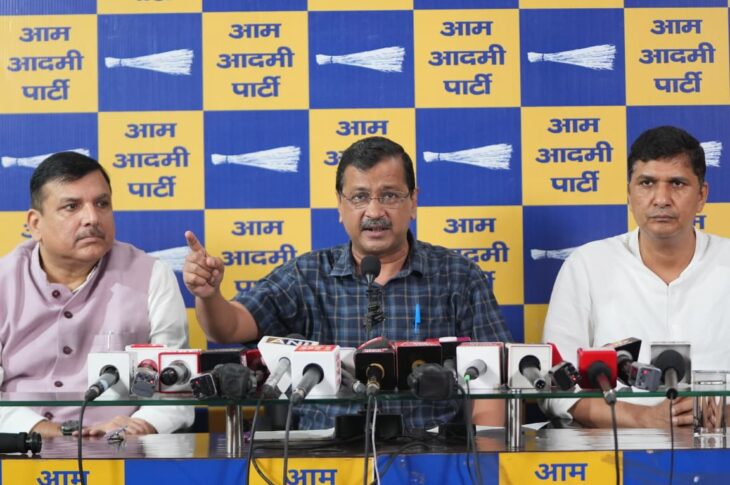 Punjab News:PM Modi & Amit Shah Are Winning Elections by ‘Vote-Chori’: Arvind Kejriwal
