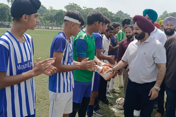 Patiala News:MLA Kohli and Mayor Gogia gave a grand start to the fourth season of Sports Watan Punjab from Patiala