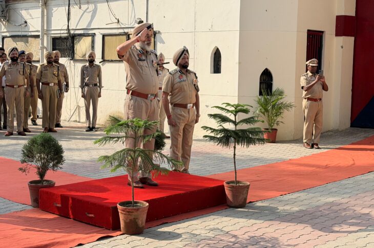 NEWLY JOINED DIG JAILS PATIALA CIRCLE SUBA SINGH RANDHAWA REVIEWS JAIL ADMINISTRATION, SKILL DEVELOPMENT AND WELFARE MEASURES AT CENTRAL JAIL PATIALA