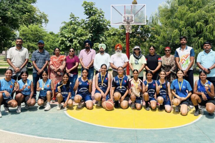 Patiala News:Girls' basketball competitions held in District School Games