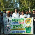 Patiala News:Health Minister leads cleanliness drive in Tripuri on fourth day of ‘Mission Clean Punjab’
