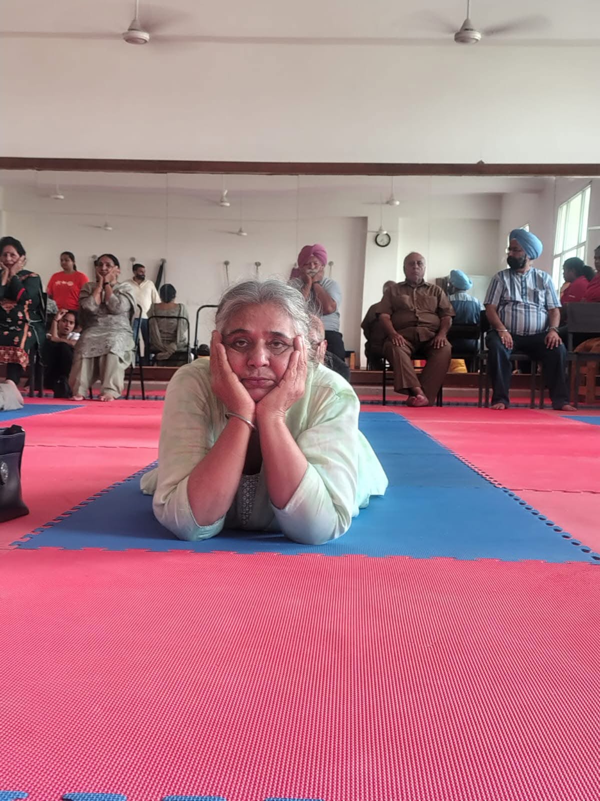 Patiala News:Punjab Sports University gave a unique message to the society about taking care of the elderly - Olympian Dr. Rupa Saini