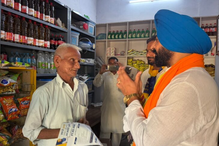 Patiala News:MLA Kulwant Singh Bazigar told the people about the benefits of Mann
