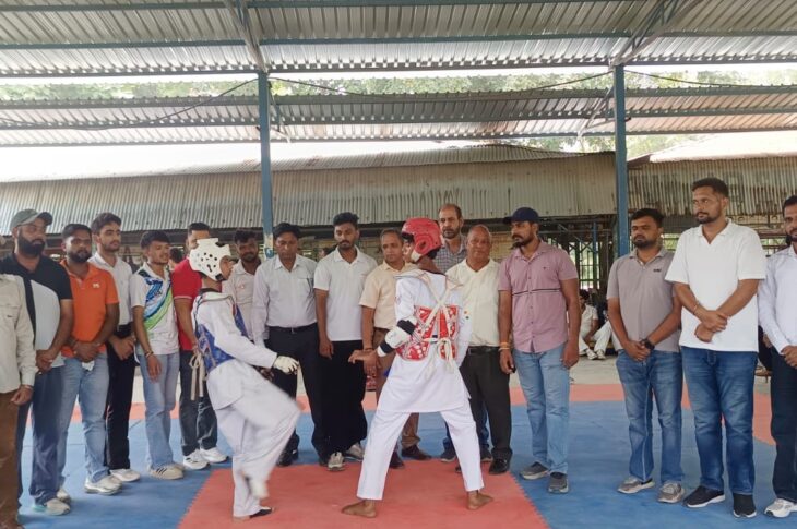 Patiala News:Boys' Taekwondo competitions held in the 70th District School Tournament