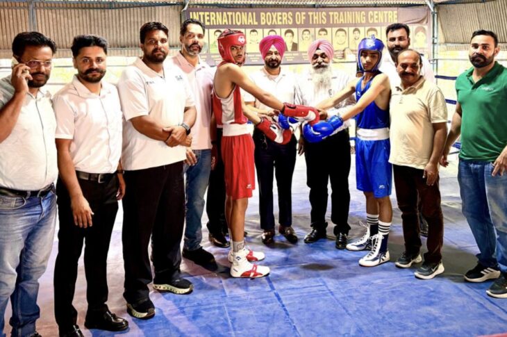 Patiala News:Boys' U-17 boxing competitions begin in 70th Inter-District School Games