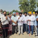 Patiala News:MLA Ajitpal Singh Kohli inaugurated the road construction work at Gurdwara Brahm Giani Bhai Jassa Singh Ji