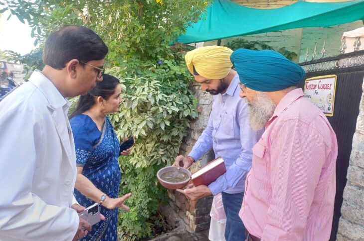 Patiala News: In the hotspot areaDry day activities performed