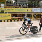 Patiala News:First day of Asmita Women's Cycling Zonal Track League competition successfully completed in Patiala