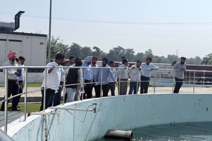 Patiala News:Exposure visit-cum-mock drill on chlorine and fire safety conducted successfully at Pabra Surface Water Project