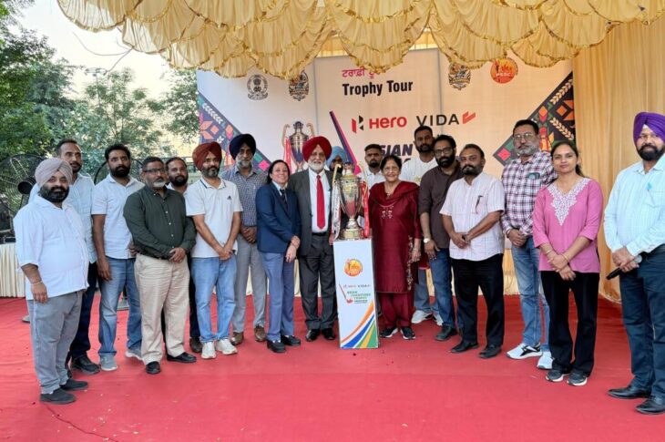 Patiala News:Hero Hockey Asian Champions Trophy-2026 Trophy Tour receives warm welcome in Patiala, leaves for next phase